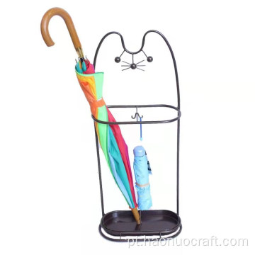 Rack de armazenamento de guarda-chuva para gatos com personalidade criativa